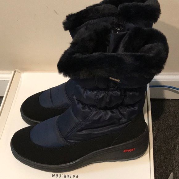 NEW! Pajar Snowcap 2 Navy Winter boots - 8-8.5 - in box - Picture 3 of 10